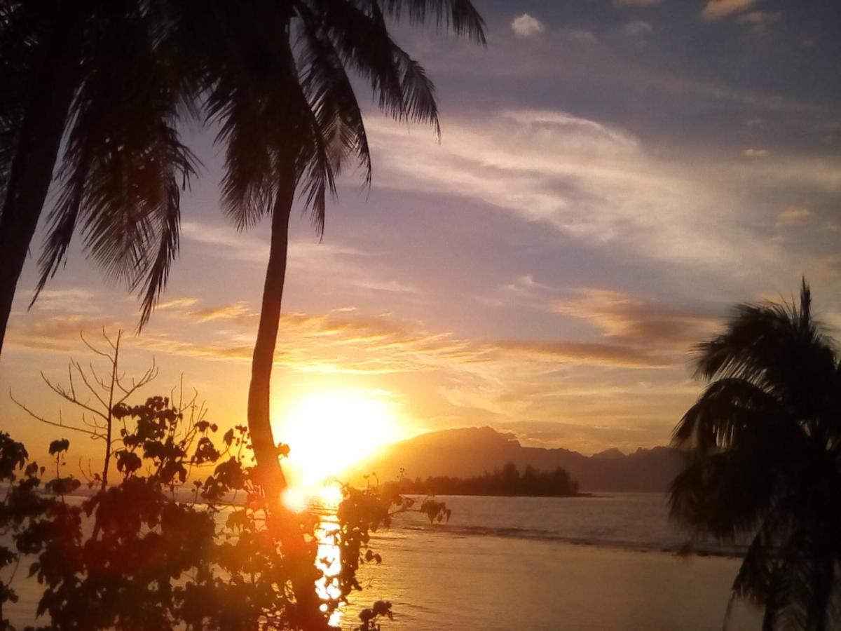 Bungalow Vue Lagon 180 Degre, La Maison Bleue Moorea Εξωτερικό φωτογραφία
