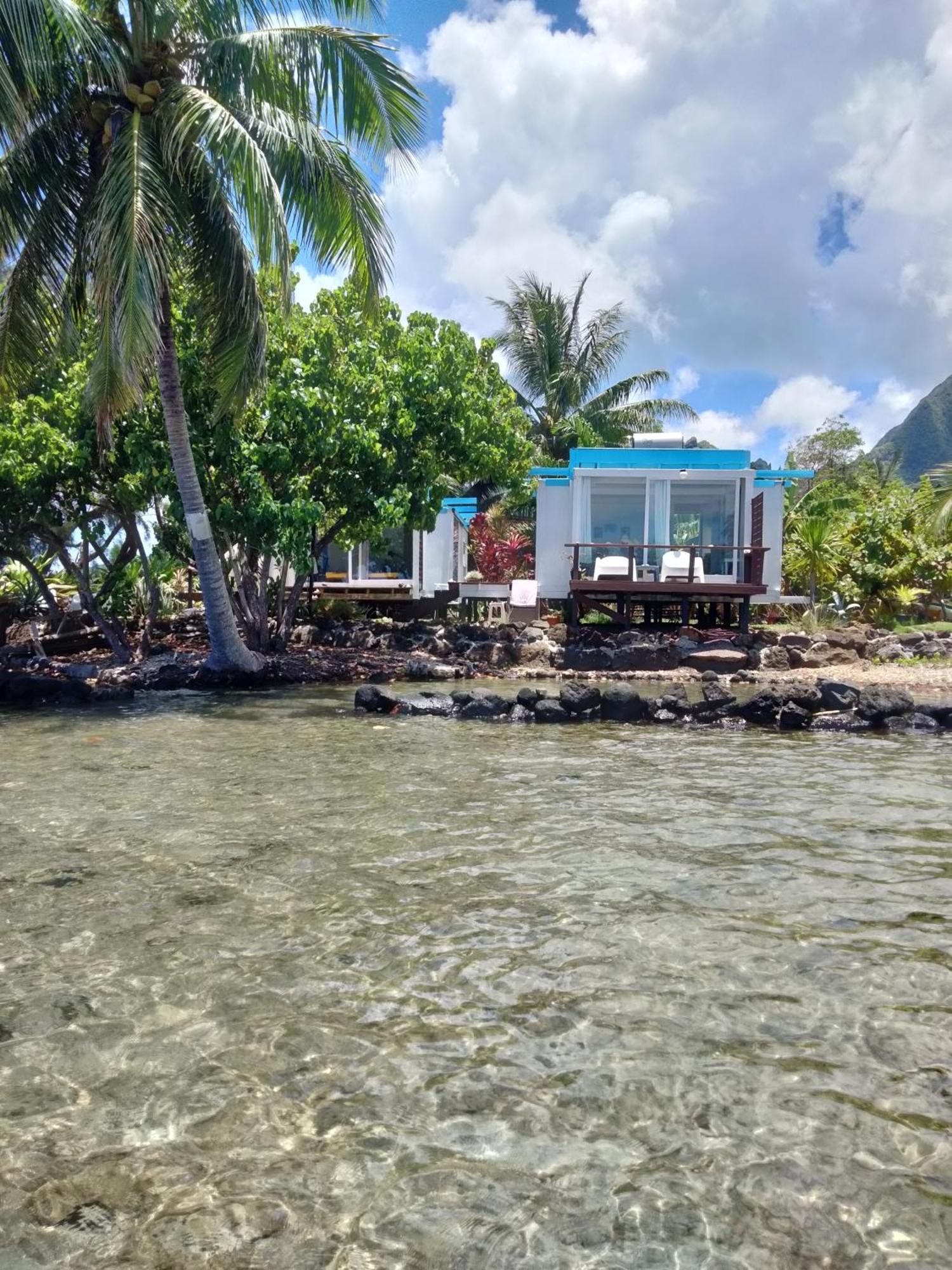Bungalow Vue Lagon 180 Degre, La Maison Bleue Moorea Εξωτερικό φωτογραφία