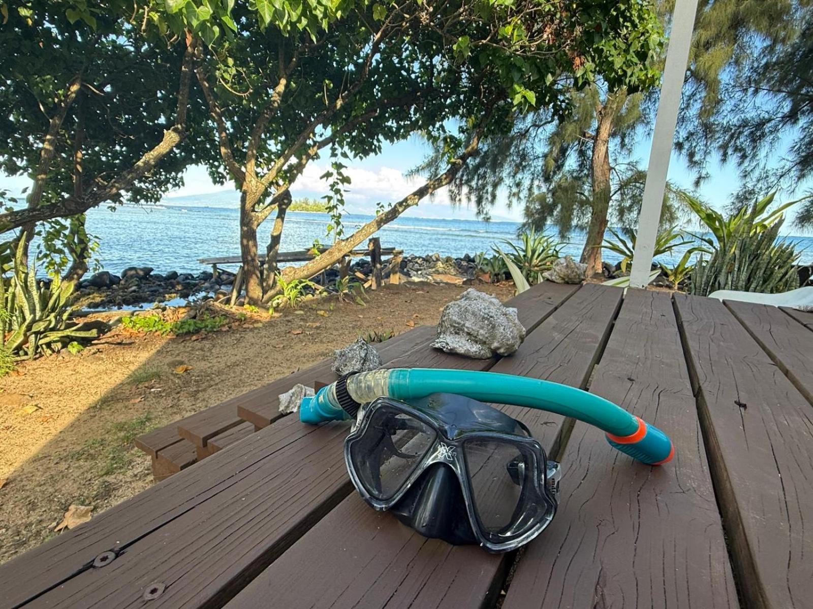 Bungalow Vue Lagon 180 Degre, La Maison Bleue Moorea Εξωτερικό φωτογραφία