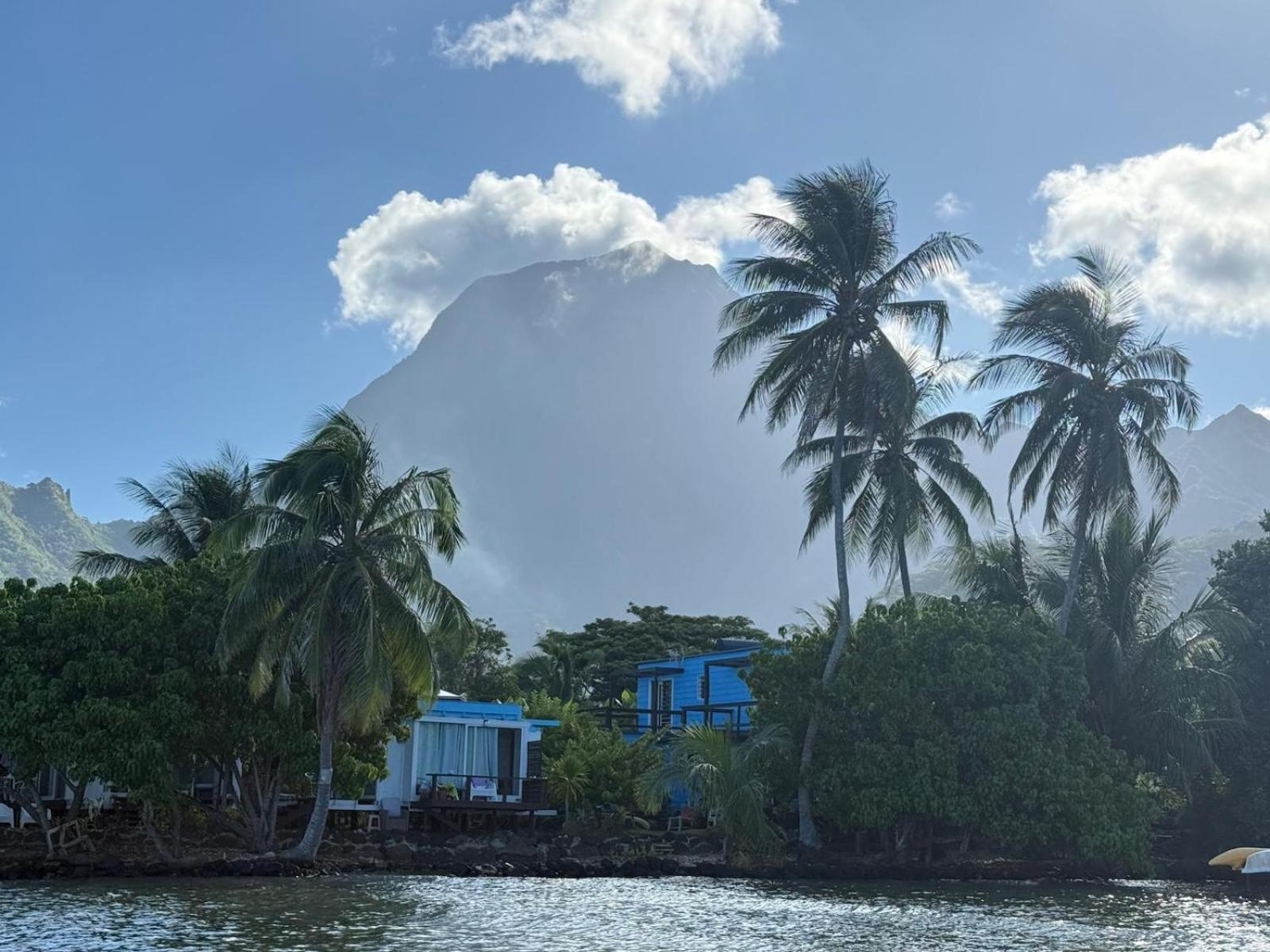 Bungalow Vue Lagon 180 Degre, La Maison Bleue Moorea Εξωτερικό φωτογραφία