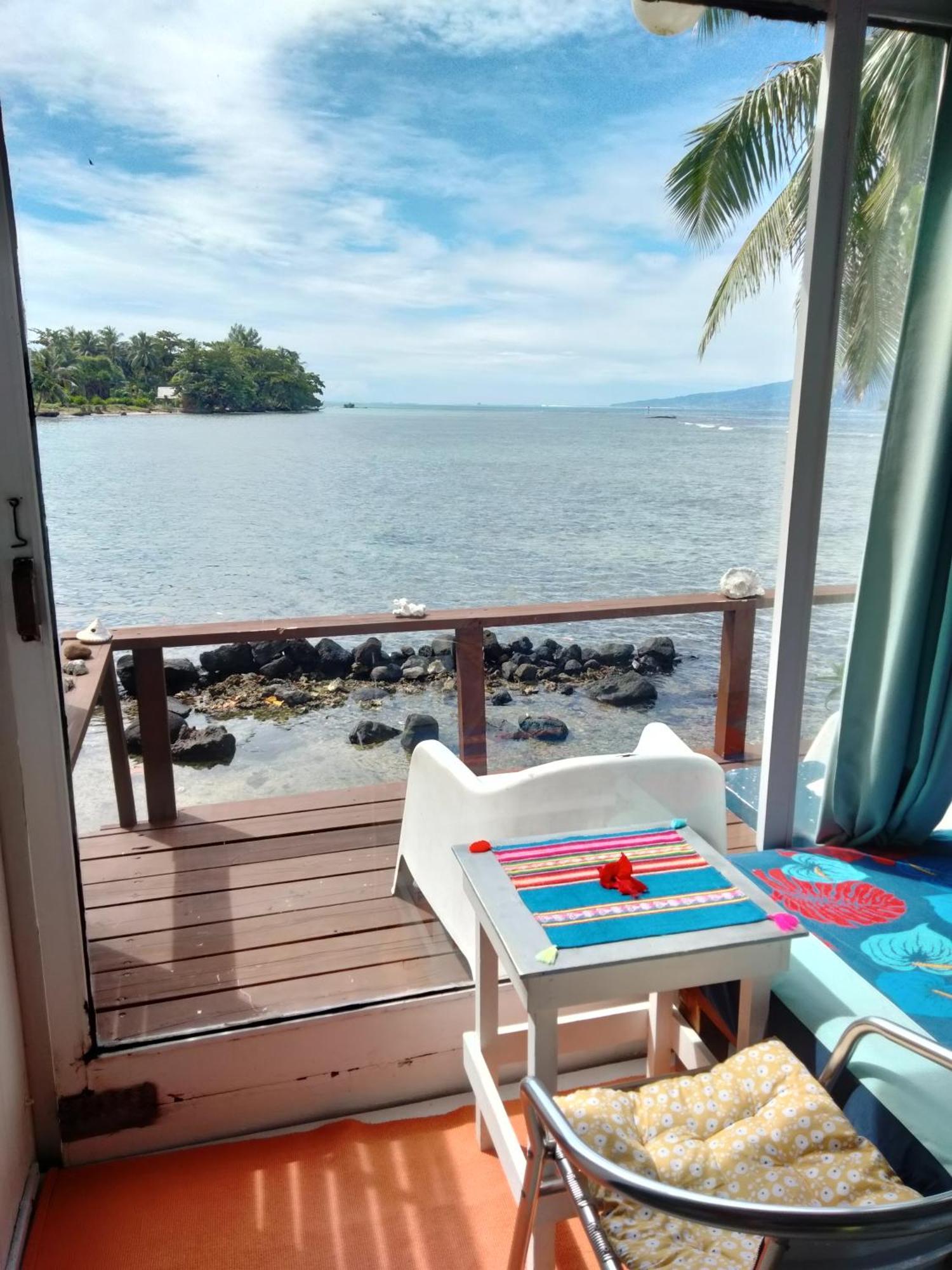 Bungalow Vue Lagon 180 Degre, La Maison Bleue Moorea Εξωτερικό φωτογραφία